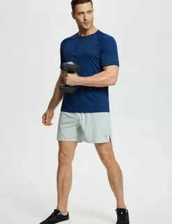 Baleaf Short-Sleeve Henley T-Shirt (Website Exclusive）^Men Short-Sleeved Shirts & Tank Tops