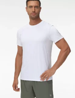 Baleaf Sustainable Crew Neck T-Shirts^Men Short-Sleeved Shirts & Tank Tops