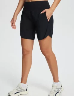 Baleaf Sustainable Knitted 2-In-1 Shorts^Women Shorts & Underwear