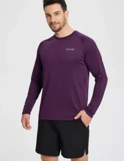 Baleaf Sustainable Long-Sleeve Baselayer^Men Long-Sleeved Shirts