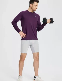 Baleaf Sustainable Long-Sleeve Baselayer^Men Long-Sleeved Shirts