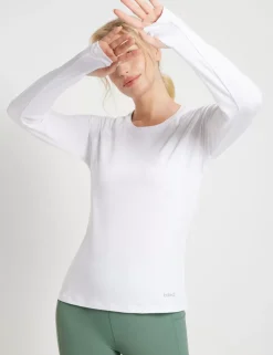 Baleaf Sustainable Thumbhole Mesh Baselayer^Women Long-Sleeved