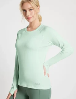 Baleaf Sustainable Thumbhole Mesh Baselayer^Women Long-Sleeved