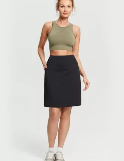 Baleaf Sustainable Upf50+ Knee-Length Skort^Women Skorts