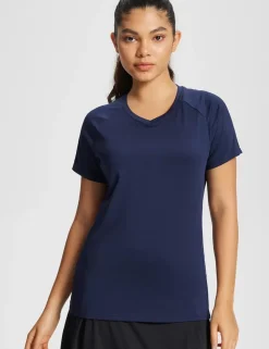 Baleaf Sustainable V Neck T-Shirts^Women Short-Sleeved & Tank Tops