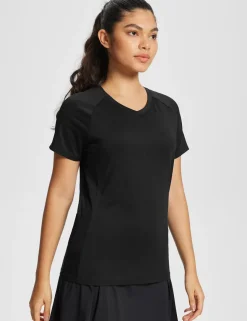Baleaf Sustainable V Neck T-Shirts^Women Short-Sleeved & Tank Tops
