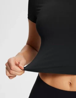 Baleaf Sweatleaf Crew Neck Crop Top^Women Short-Sleeved & Tank Tops