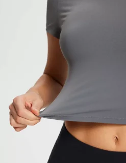 Baleaf Sweatleaf Crew Neck Crop Top^Women Short-Sleeved & Tank Tops