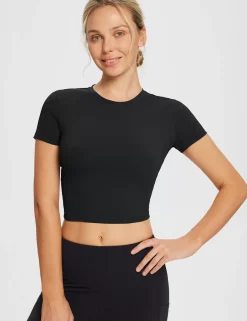 Baleaf Sweatleaf Crew Neck Crop Top^Women Short-Sleeved & Tank Tops
