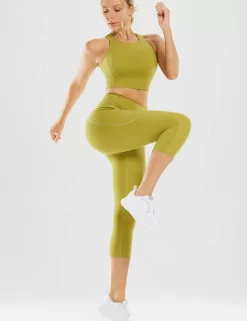 Baleaf Sweatleaf High-Rise Pocketed Capris^Women Capris