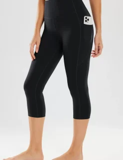 Baleaf Sweatleaf High-Rise Pocketed Capris^Women Capris