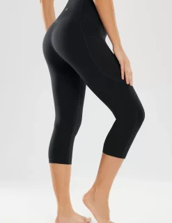 Baleaf Sweatleaf High-Rise Pocketed Capris^Women Capris