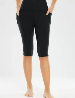 Baleaf Sweatleaf Knee-Length Pocketed Capris^Women Capris