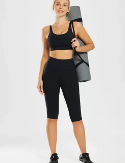 Baleaf Sweatleaf Knee-Length Pocketed Capris^Women Capris