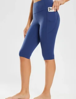 Baleaf Sweatleaf Knee-Length Pocketed Capris^Women Capris