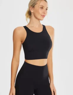 Baleaf Sweatleaf Scoop Neck Longline Bra^Women Sports Bras