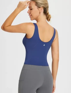 Baleaf Sweatleaf U-Neck Tank Top^Women Short-Sleeved & Tank Tops