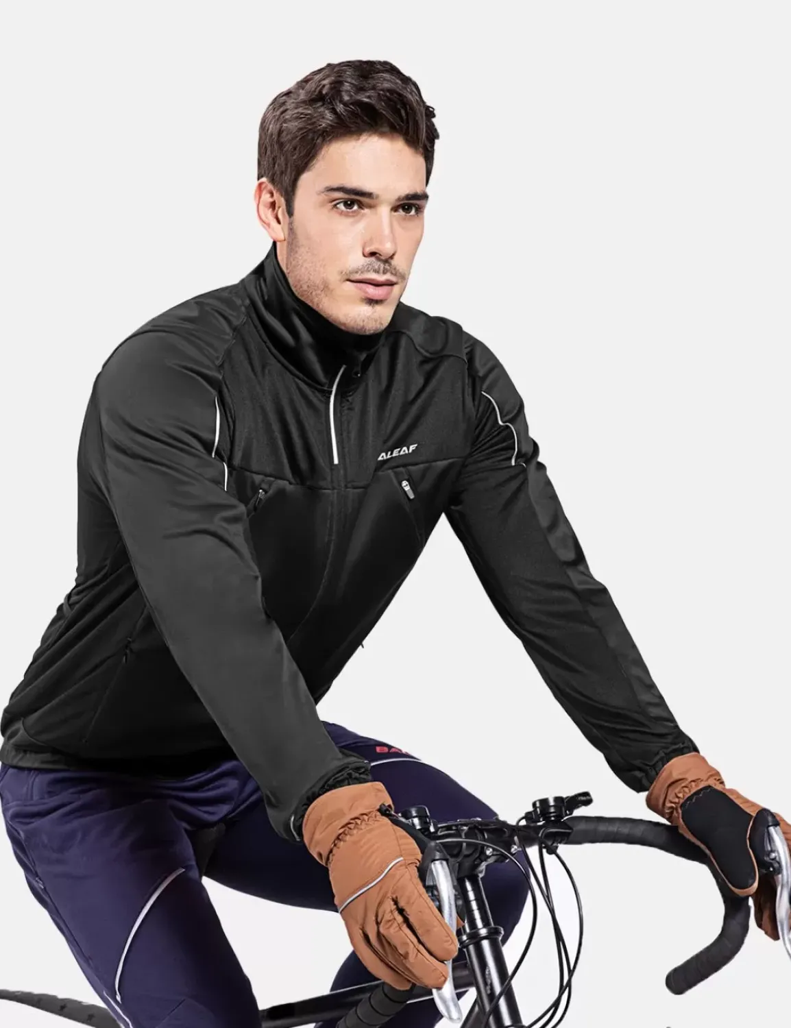 Baleaf Thermal High Neck Jacket (Men'S)^Men Jerseys & Track Jackets