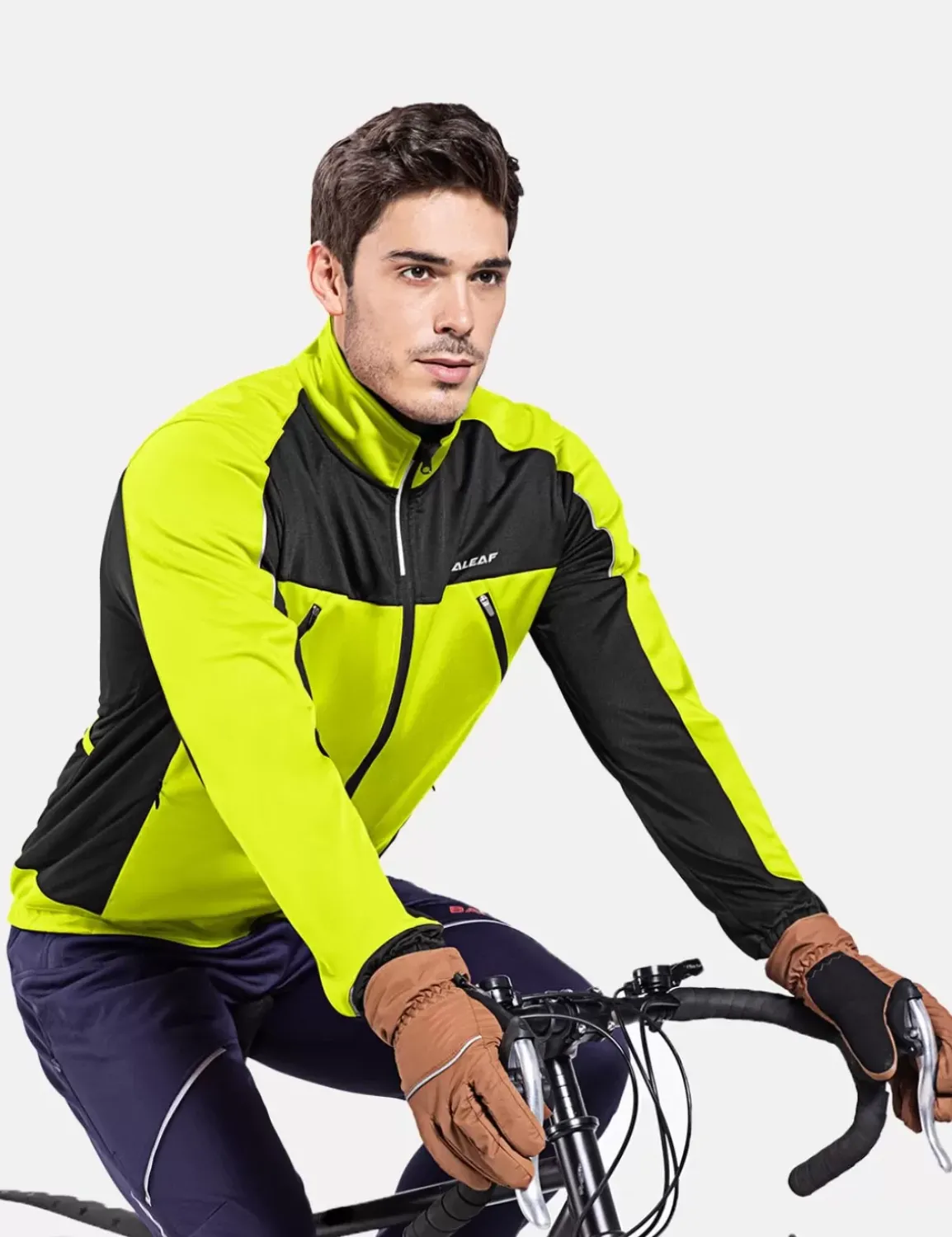 Baleaf Thermal High Neck Jacket (Men'S)^Men Jerseys & Track Jackets