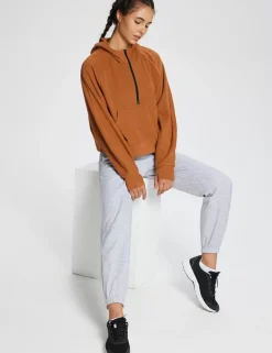 Baleaf Thermal Hooded Cropped Pullover^Women Long-Sleeved