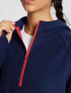 Baleaf Thermal Hooded Cropped Pullover^Women Long-Sleeved