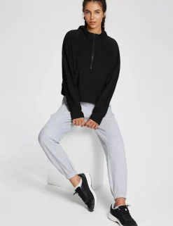 Baleaf Thermal Hooded Cropped Pullover^Women Long-Sleeved