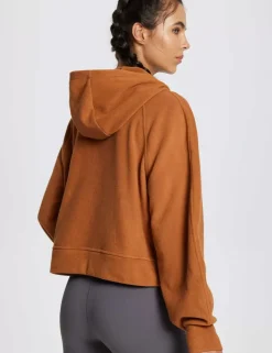 Baleaf Thermal Hooded Cropped Pullover^Women Long-Sleeved