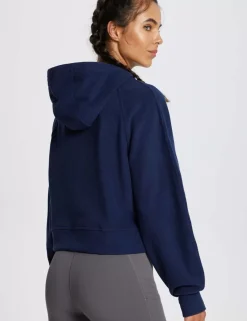 Baleaf Thermal Hooded Cropped Pullover^Women Long-Sleeved