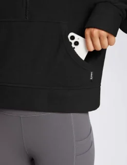 Baleaf Thermal Hooded Cropped Pullover^Women Fleece-Lined