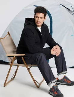 Baleaf Thermal Hooded Softshell Windbreaker^Men Jerseys & Track Jackets