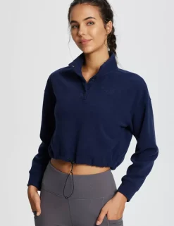 Baleaf Turtleneck Long-Sleeve Crop Pullover^Women Long-Sleeved