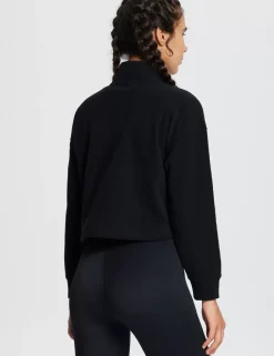 Baleaf Turtleneck Long-Sleeve Crop Pullover^Women Long-Sleeved