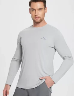 Baleaf Upf 50+ Fishing T-Shirt^Men Long-Sleeved Shirts