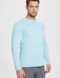 Baleaf Upf 50+ Fishing T-Shirt^Men Long-Sleeved Shirts