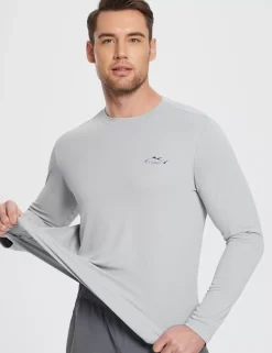 Baleaf Upf 50+ Fishing T-Shirt^Men Long-Sleeved Shirts