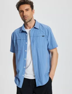 Baleaf Upf 50+ Lightweight Fishing Shirt^Men Short-Sleeved Shirts & Tank Tops