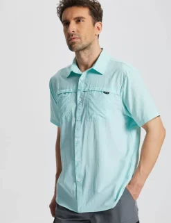 Baleaf Upf 50+ Lightweight Fishing Shirt^Men Short-Sleeved Shirts & Tank Tops