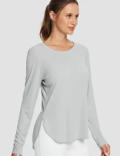Baleaf Upf 50+ Lightweight Sun Shirts^Women Long-Sleeved
