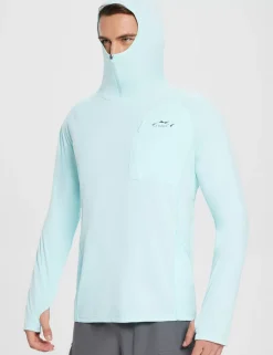 Baleaf Upf 50+ Long-Sleeve Fishing Hoodie^Men Long-Sleeved Shirts