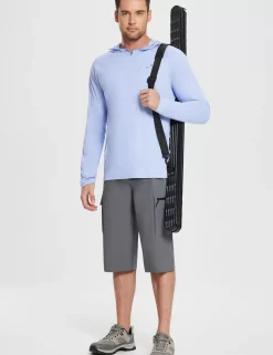 Baleaf Upf 50+ Long-Sleeve Fishing Hoodie^Men Upf 50+