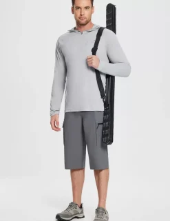 Baleaf Upf 50+ Long-Sleeve Fishing Hoodie^Men Upf 50+