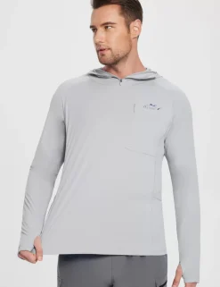 Baleaf Upf 50+ Long-Sleeve Fishing Hoodie^Men Upf 50+