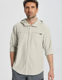 Baleaf Upf 50+ Long-Sleeve Sun Hoodie^Men Upf 50+