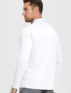 Baleaf Upf 50+ Quarter Zip Sun Shirts^Men Long-Sleeved Shirts