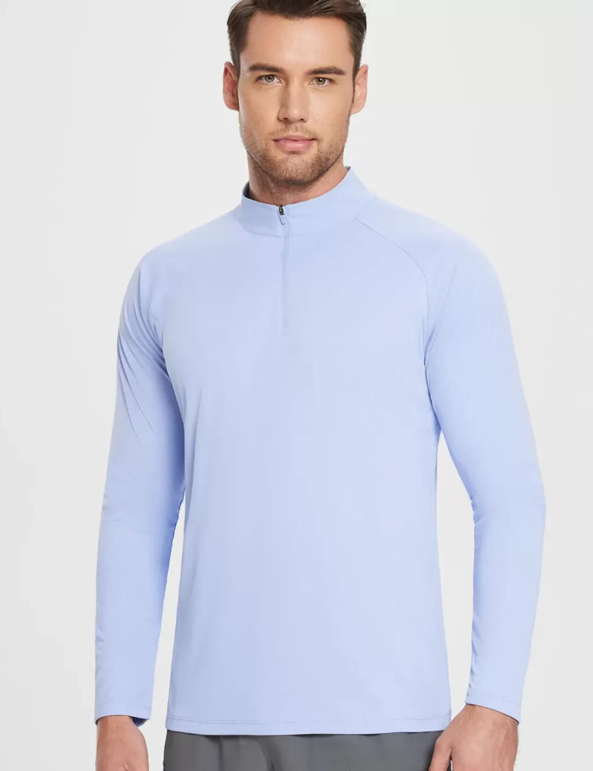 Baleaf Upf 50+ Quarter Zip Sun Shirts^Men Upf 50+