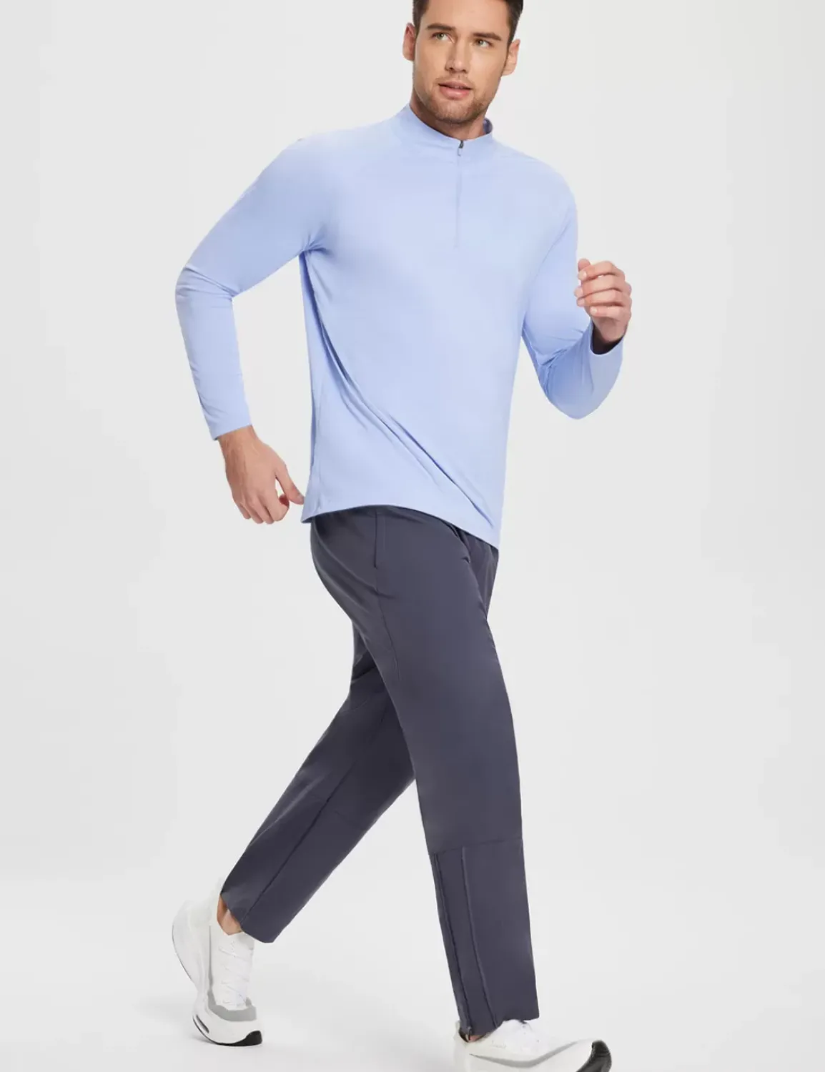 Baleaf Upf 50+ Quarter Zip Sun Shirts^Men Upf 50+