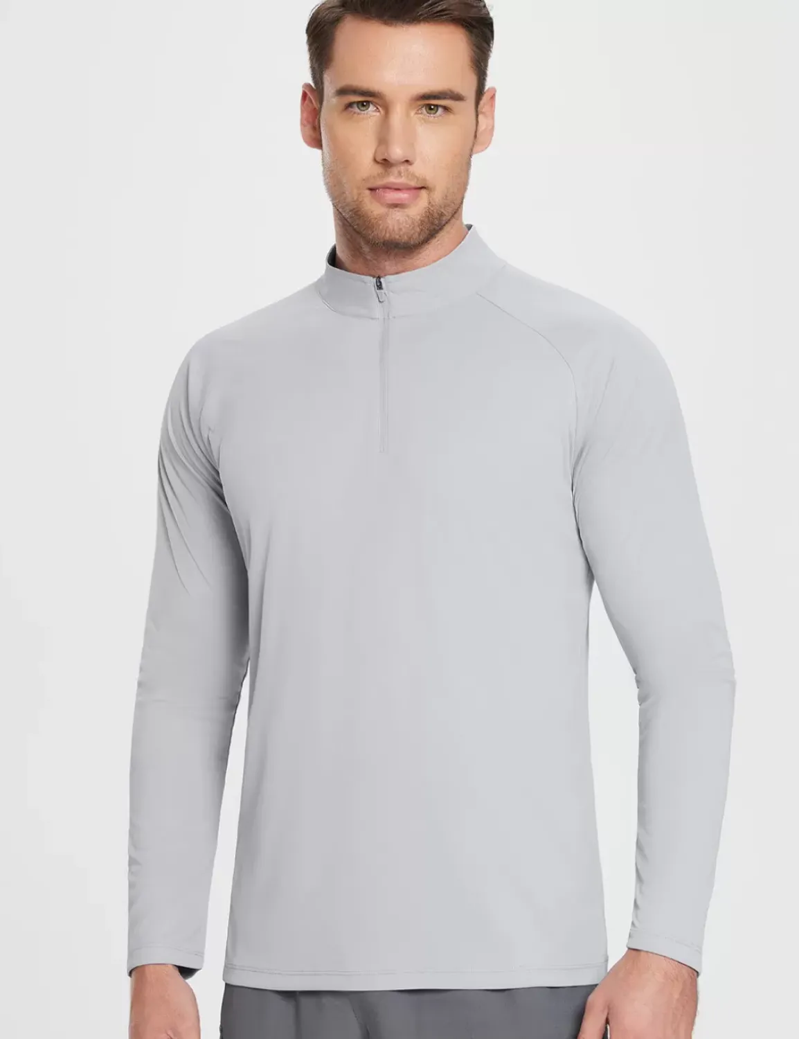 Baleaf Upf 50+ Quarter Zip Sun Shirts^Men Upf 50+