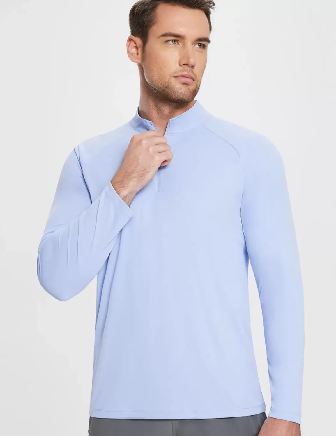 Baleaf Upf 50+ Quarter Zip Sun Shirts^Men Upf 50+