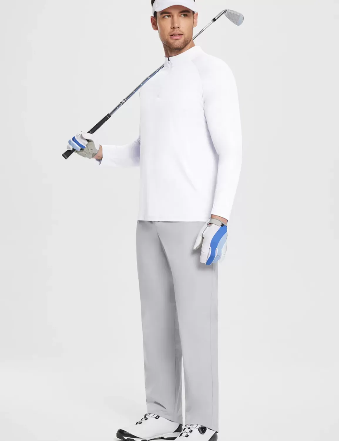 Baleaf Upf 50+ Quarter Zip Sun Shirts^Men Upf 50+