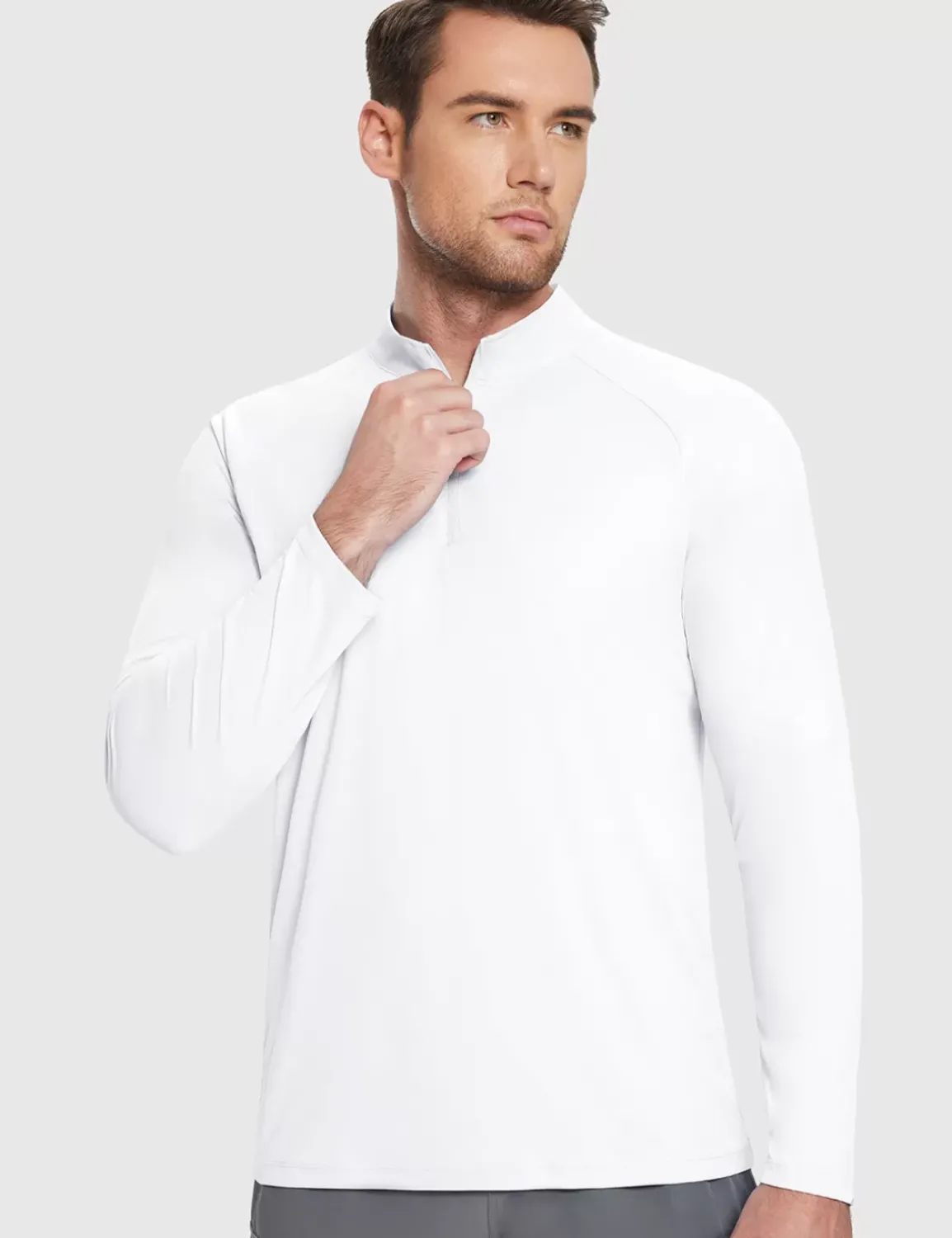 Baleaf Upf 50+ Quarter Zip Sun Shirts^Men Upf 50+
